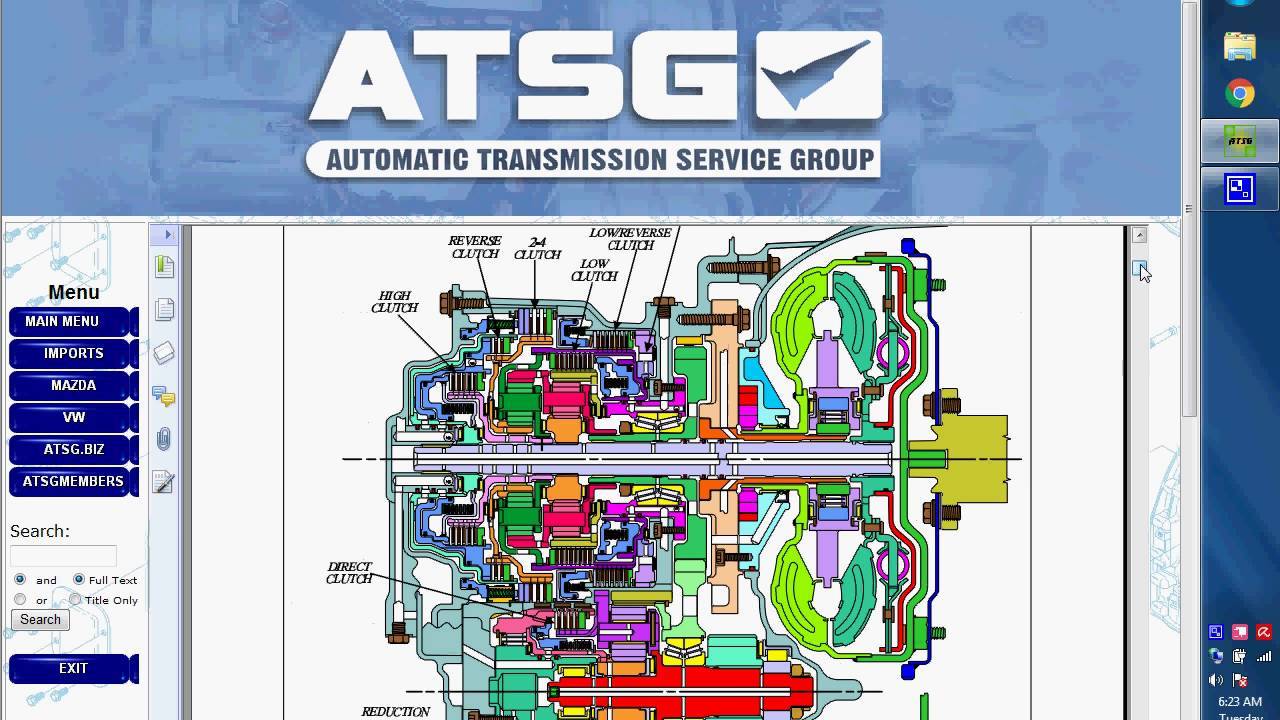 ATSG 2017 Automatic Transmission Service Group-All Bulletins And Guides Included – EPC – Diagnostics & Service Software