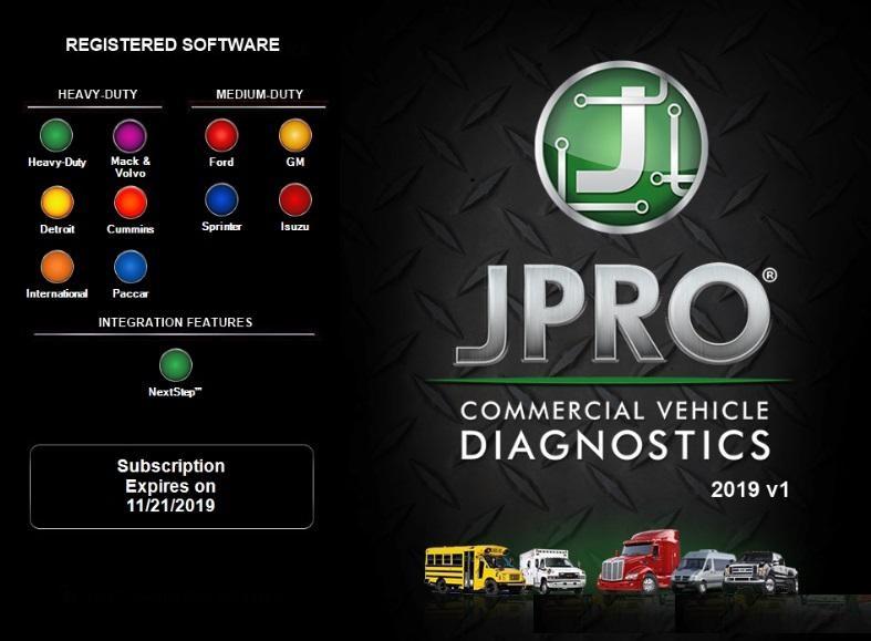 J-PRO JPRO – Commercial Fleet Diagnostics Software 2019 V1 Professional NEW VERSION !!
