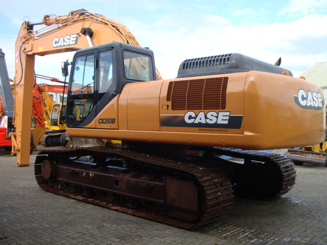 Case CX350B CX370B Crawler Excavator Official Workshop Service Repair Manual