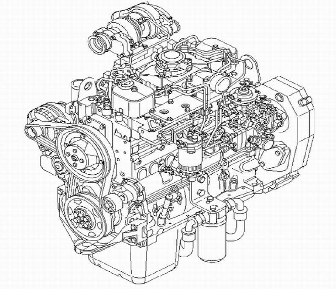 Case 445/M2 445T/M2 668T/M2 Engines Official Workshop Service Repair Manual